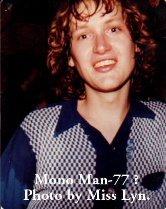 Mono Man in colorfull shirt