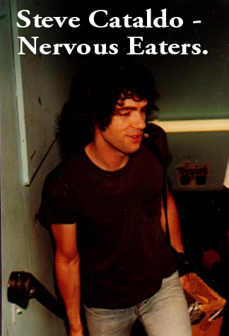 Steve Cataldo. Comming up the stairs at the Club.